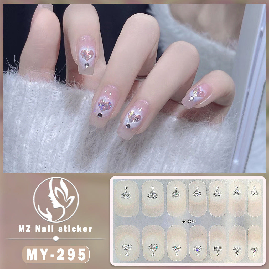 Wholesale MY Butterfly Baking Free Gel 5D Waterproof Diamond Like Nail Polish Stickers